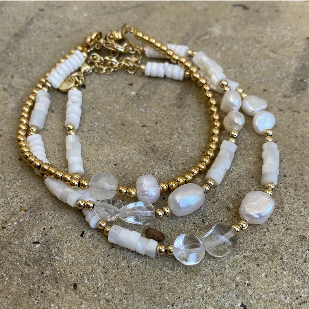 3016-0195 White Delight Bracelet