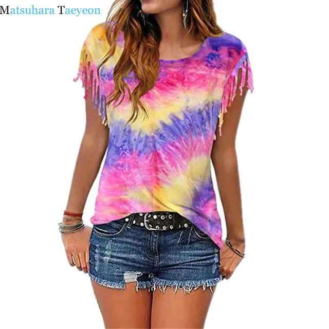 Boho Hippie Tie Dye Tshirts
