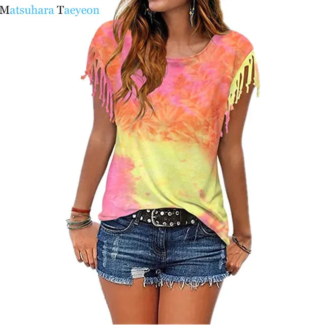 Boho Hippie Tie Dye Tshirts