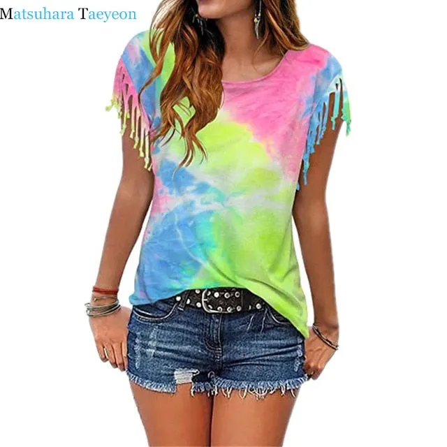 Boho Hippie Tie Dye Tshirts
