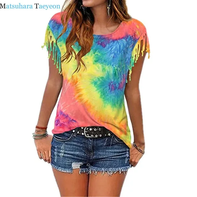 Boho Hippie Tie Dye Tshirts