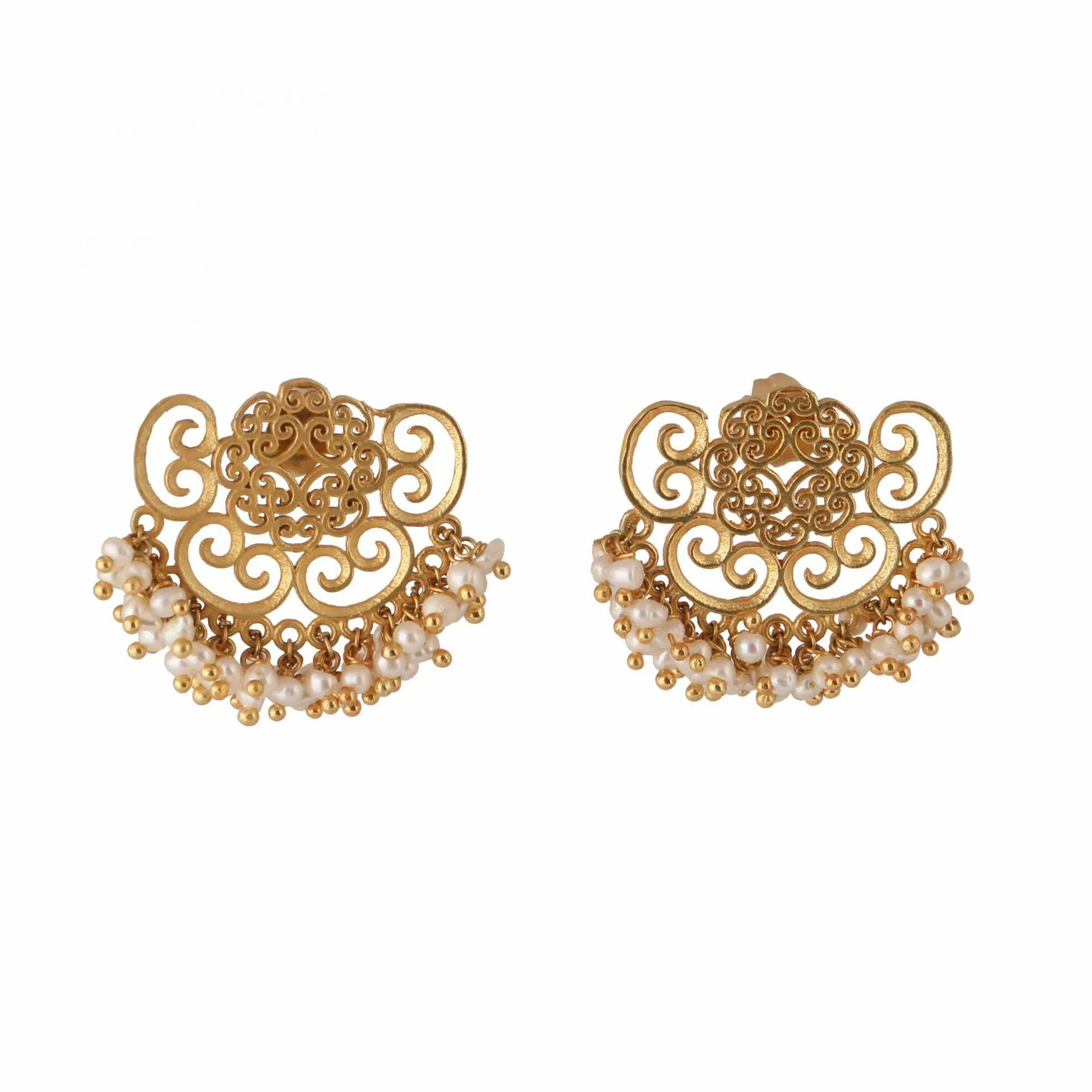 Delicate Darling Necklace with Stud Earrings
