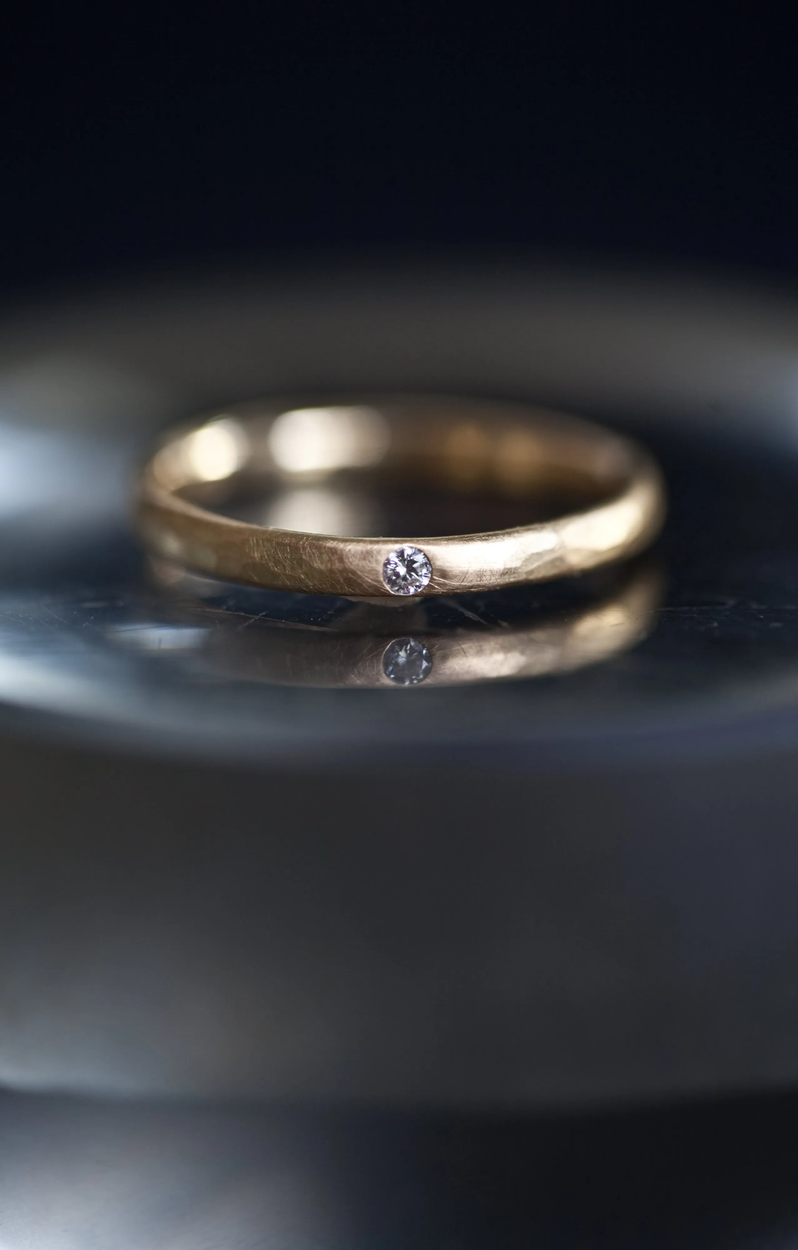 Elegant Brillant Gold Ring