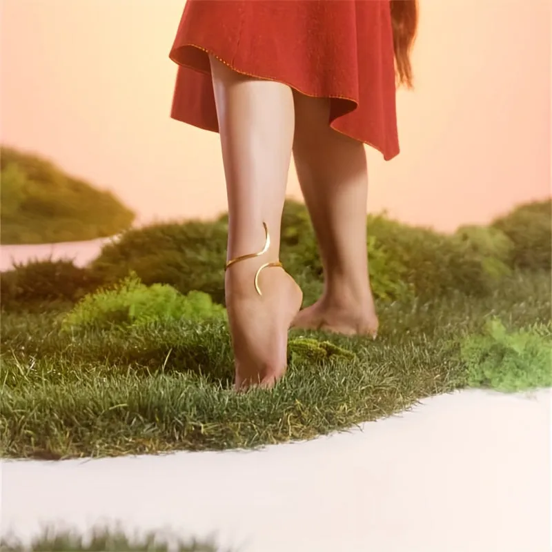 Elegant Vintage Twisted Anklet