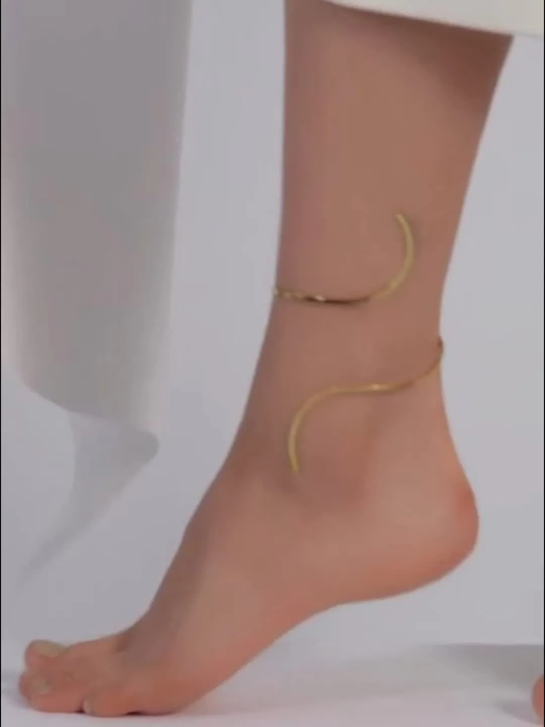 Elegant Vintage Twisted Anklet