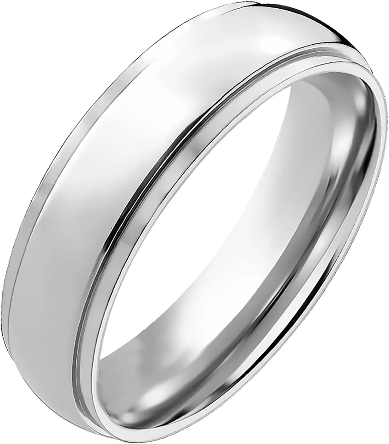 His and Hers TRIO Wedding Ring Set 3 PCS Couples Rings Bride Groom Band Him Her