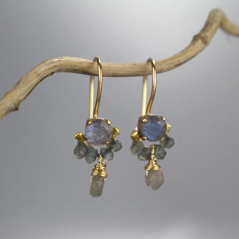 Labradorite Petite Dancer Earrings
