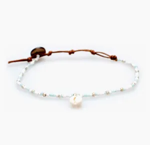 Mademoishelle Beaded Anklet