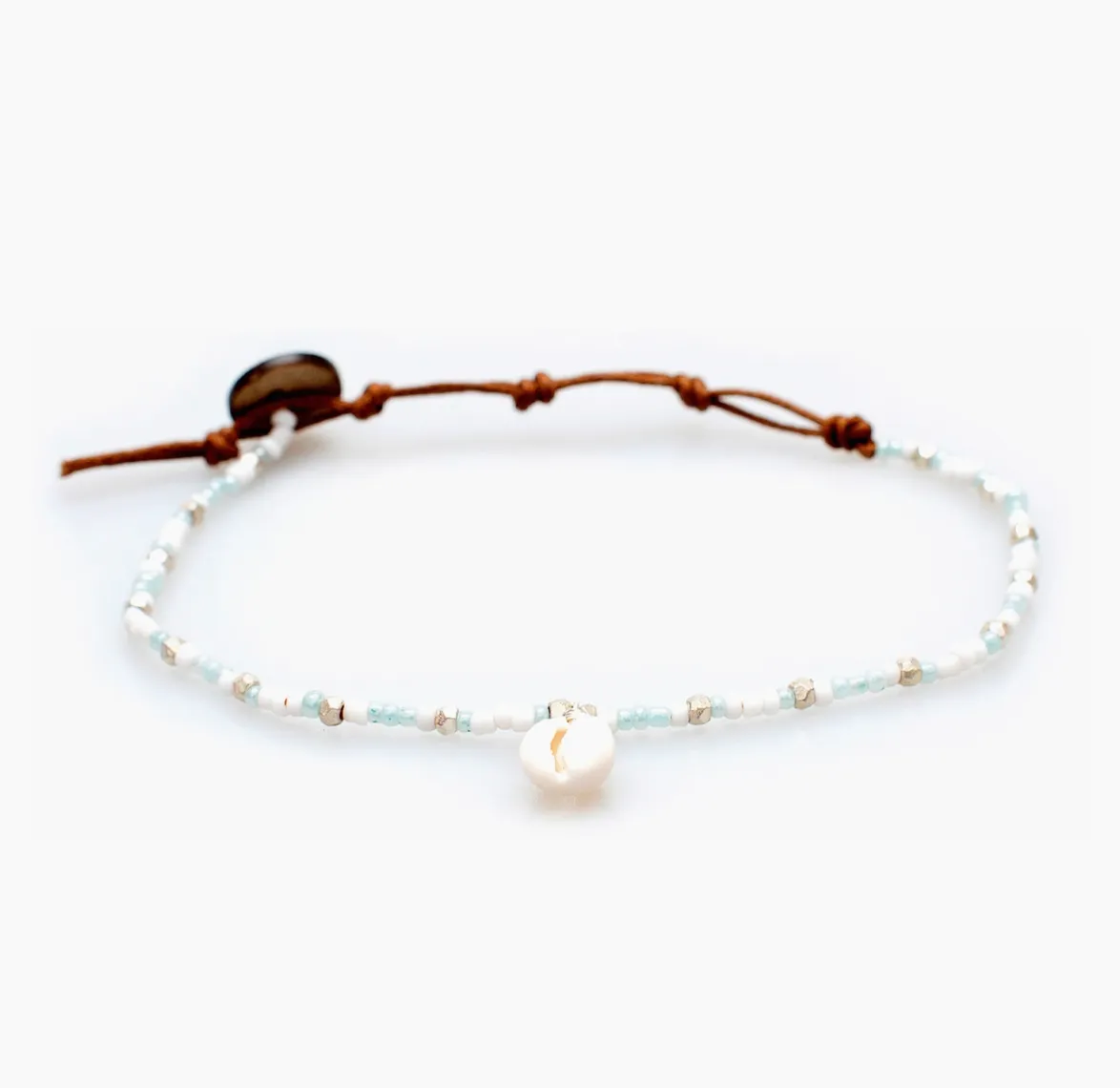 Mademoishelle Beaded Anklet