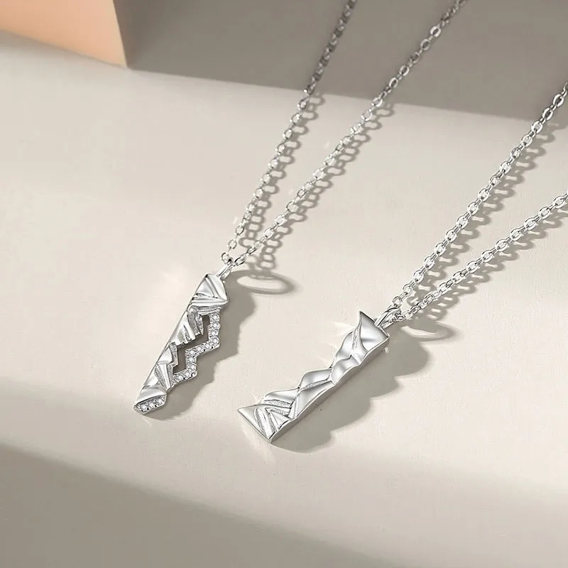 Matching His Hers Necklaces Set for 2