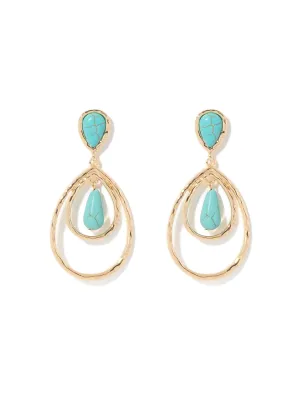 Sable Statement Western Earrings