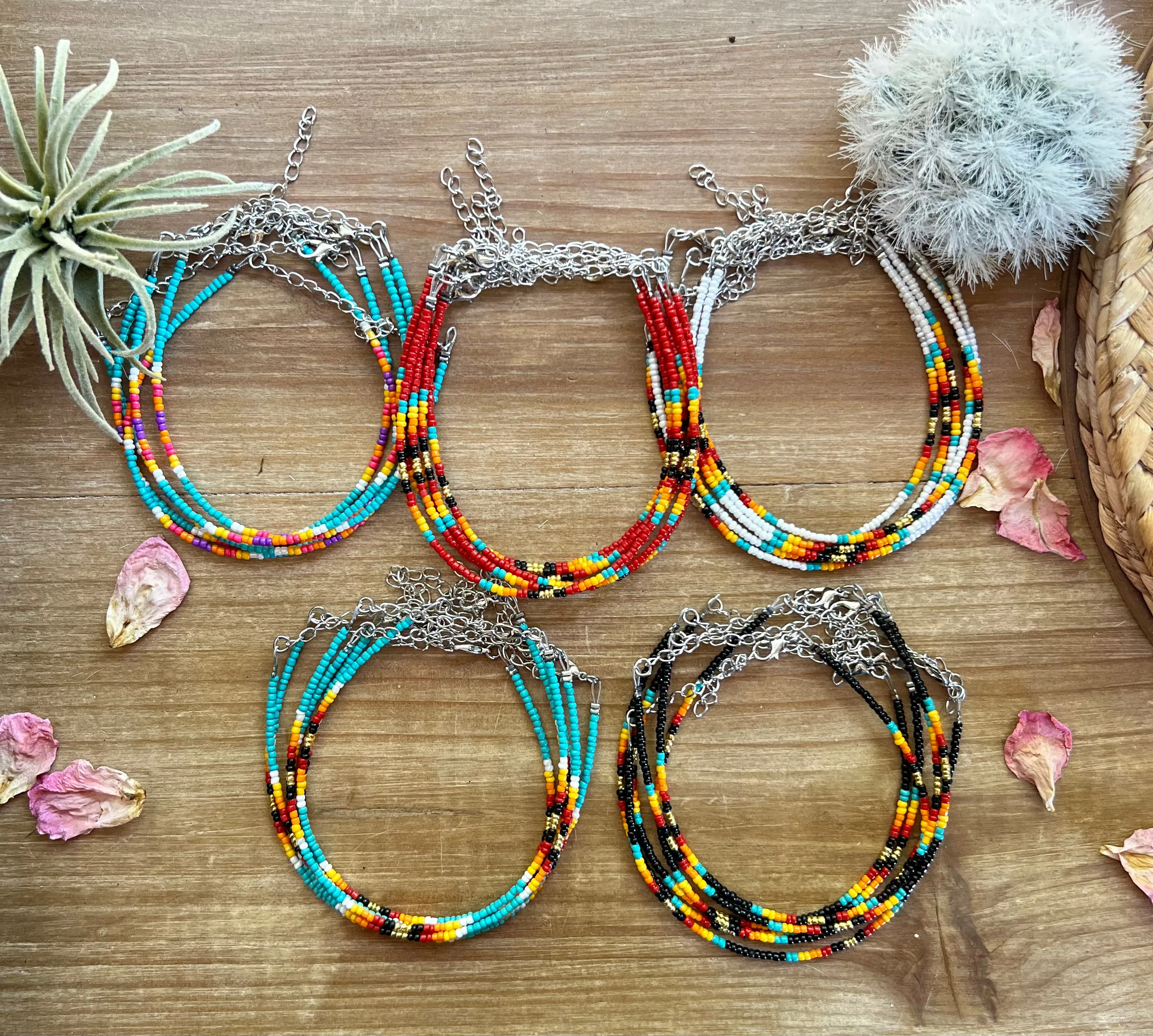 SERAPE ANKLETS
