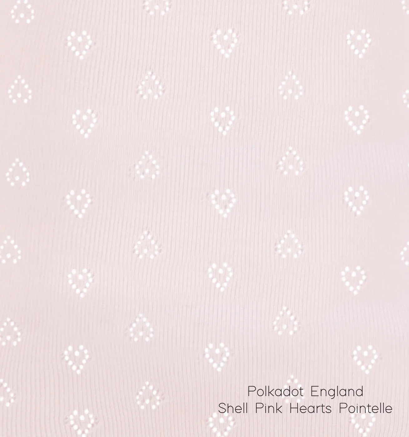 Shell Pink VIntage Hearts JOGGER Hi Rise