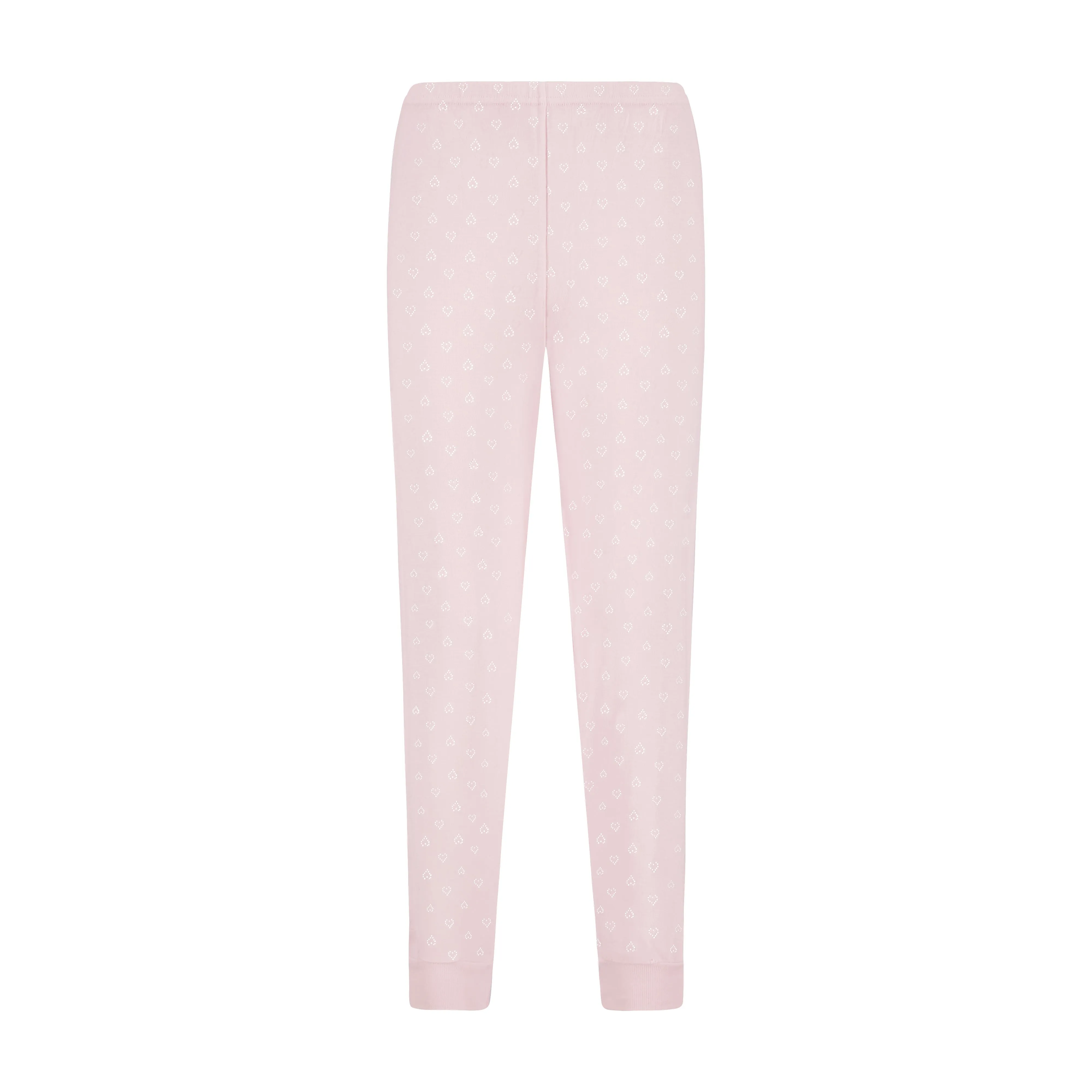 Shell Pink VIntage Hearts JOGGER Hi Rise