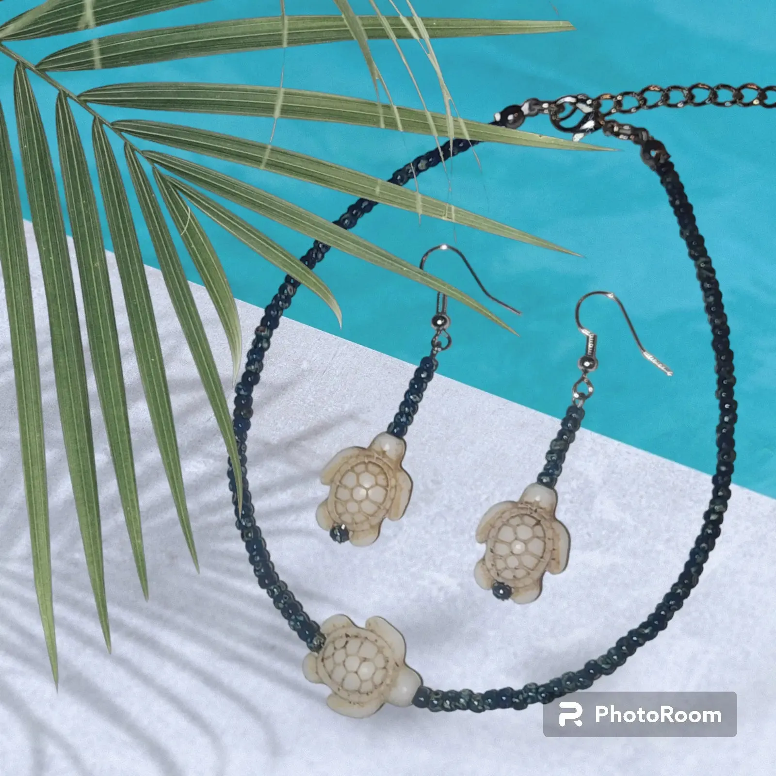 Turtle and Starfish Earrings