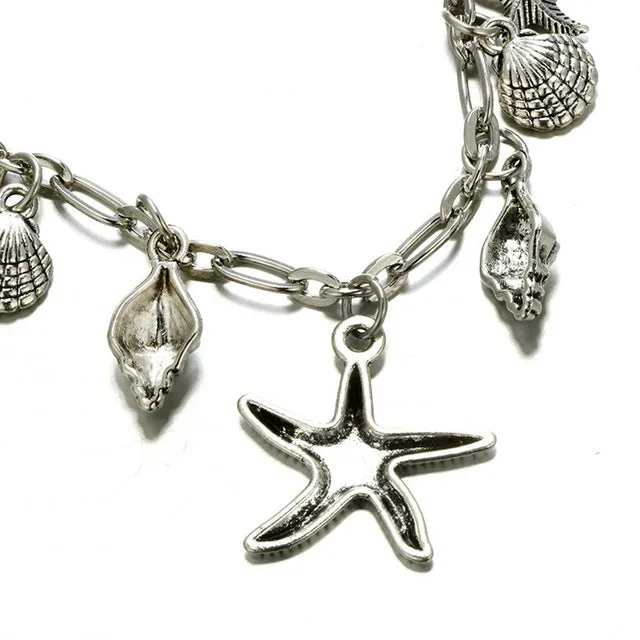 Women's Shell Beach Foot Chain