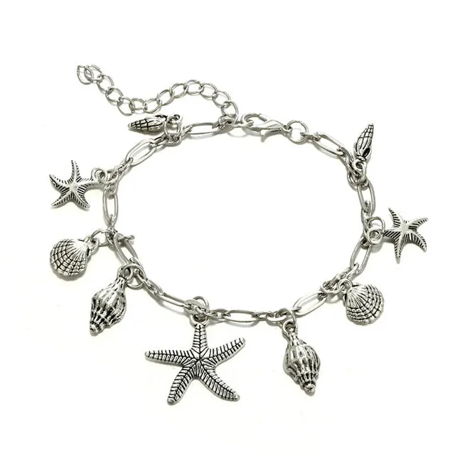 Women's Shell Beach Foot Chain